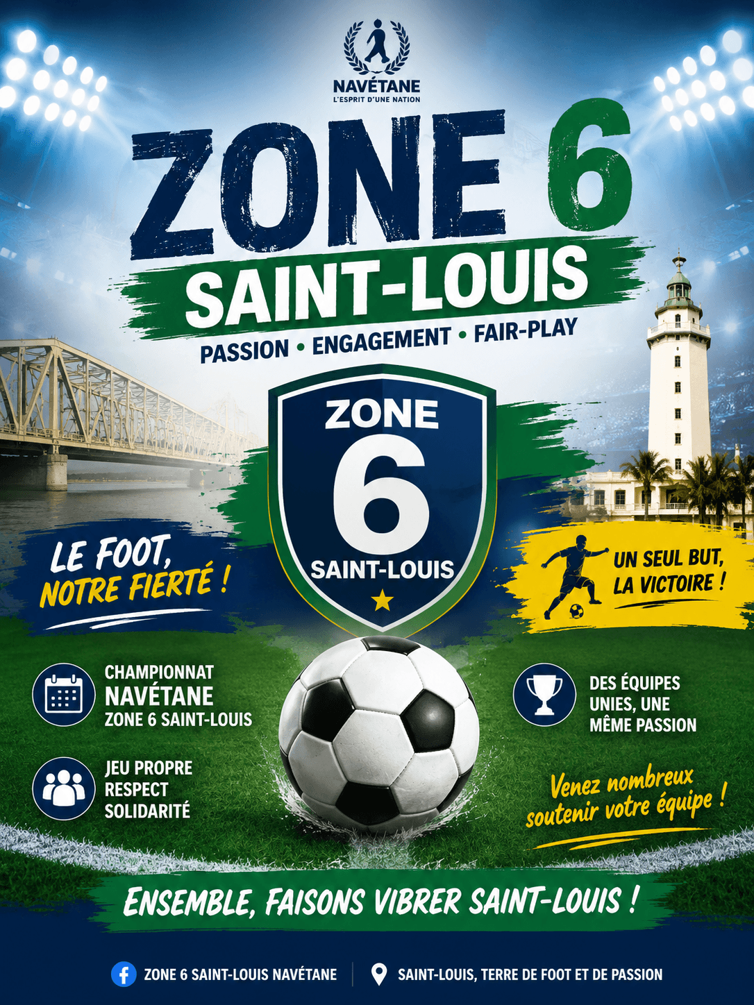 ⚽ Match de Navétane – Venez soutenir votre équipe ! ⚽ zone 6